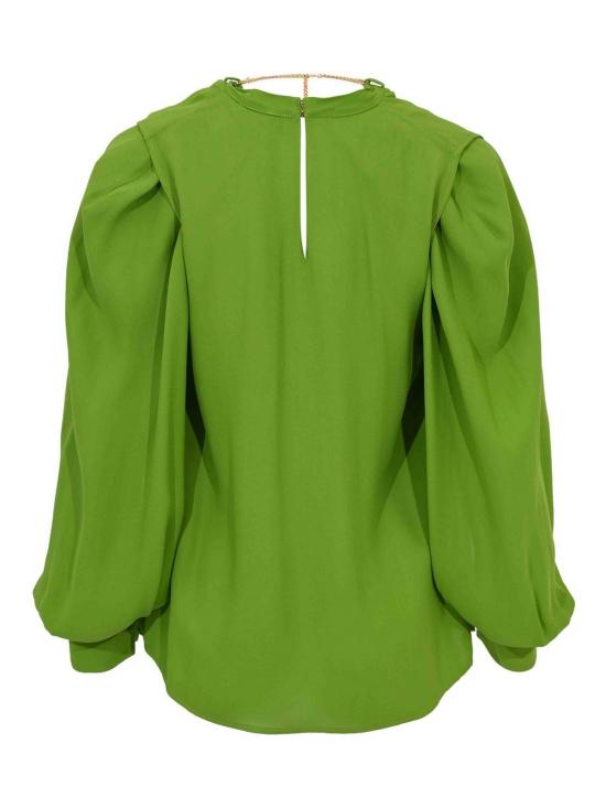 26SS 엘리자베타프랜치 블라우스 CA12961E2EV3 Green - ELISABETTA FRANCHI