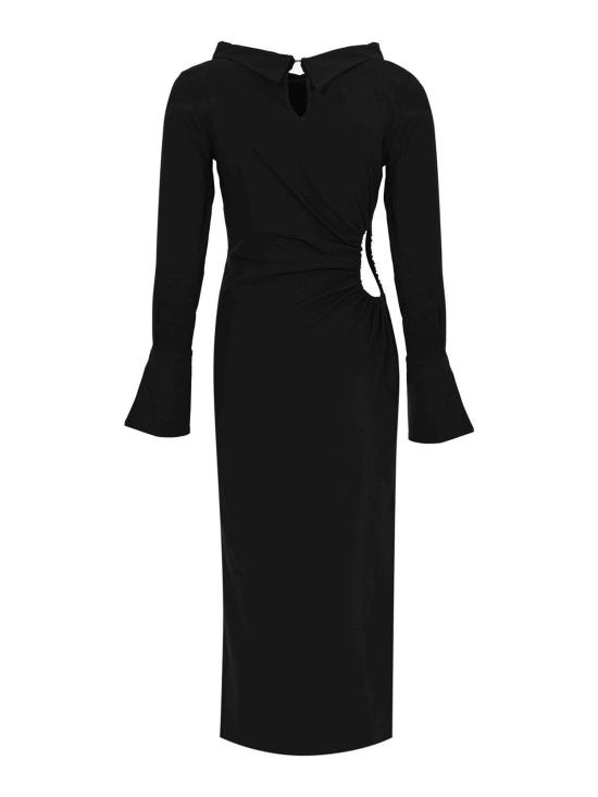 26SS 리비아나 콘티 미디 스커트 F6SR27Y690 Black - LIVIANA CONTI