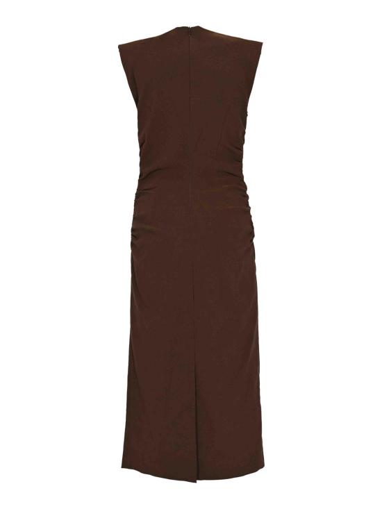 26SS 리비아나 콘티 미디 스커트 F6SR25W180 Dark Brown - LIVIANA CONTI