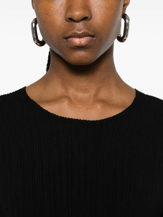 26SS 이세이 미야케 롱 원피스 IM66FH648 15 Black - ISSEY MIYAKE