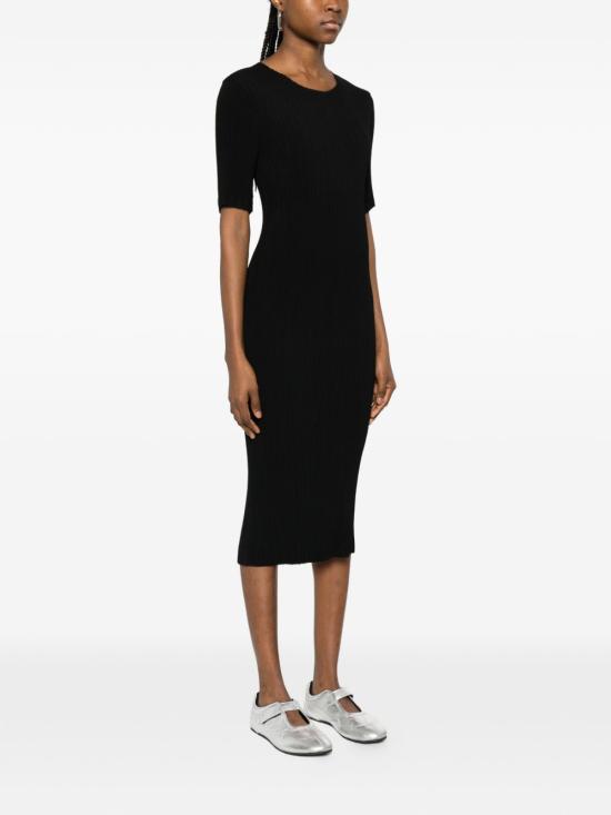 26SS 이세이 미야케 롱 원피스 IM66FH648 15 Black - ISSEY MIYAKE