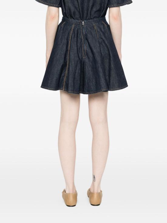 26SS 수잔 보머 미디 스커트 23422952 47 Blue - SUSANNE BOMMER