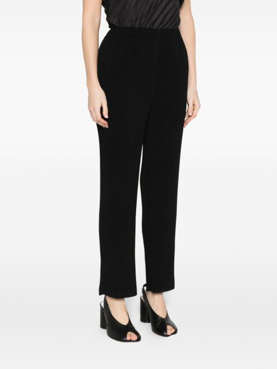 26SS 이세이 미야케 스트레이트 팬츠 IM66FF650 15 Black - ISSEY MIYAKE