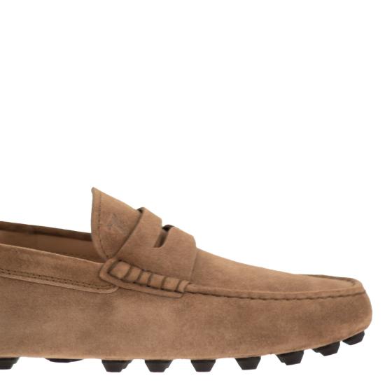 26SS 토즈 고미노 스웨이드 드라이빙 슈즈 XXM52K00640RE0 BEIGE - TODS