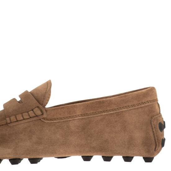 26SS 토즈 고미노 스웨이드 드라이빙 슈즈 XXM52K00640RE0 BEIGE - TODS