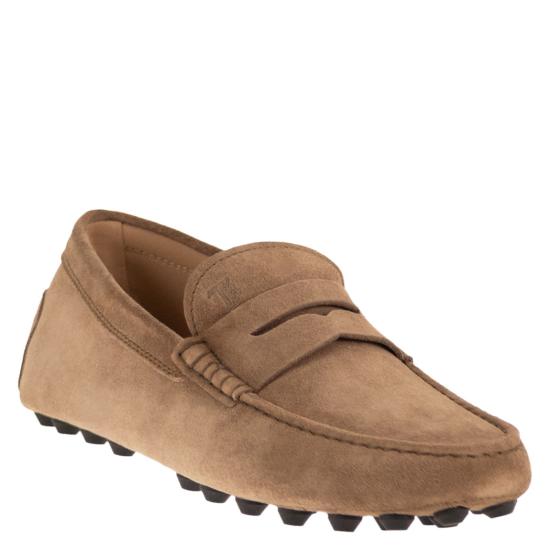 26SS 토즈 고미노 스웨이드 드라이빙 슈즈 XXM52K00640RE0 BEIGE - TODS