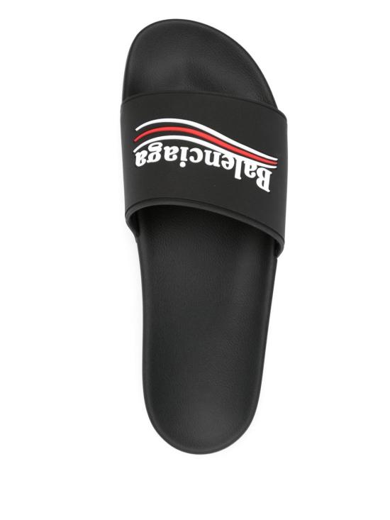 26SS 발렌시아가 풀 슬라이드 샌들 776818 W1S801096 Black - BALENCIAGA