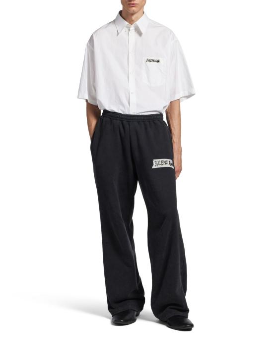 26SS 발렌시아가 마스킹 테이프 라지 핏 롱 슬리브 셔츠 857810 TRM289000 - BALENCIAGA