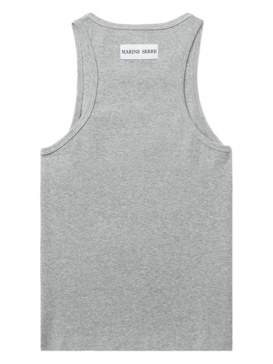 26SS 마린세르 긴팔 티셔츠 WTT014A CJER0011GR50 Grey - MARINE SERRE