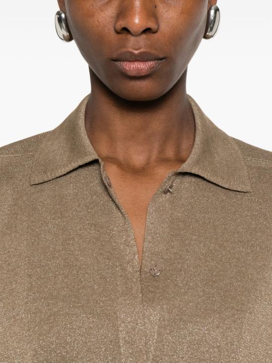 26SS 파비아나 필리피 셔츠 MAD276F492 M1091275 Marrone chiaro - FABIANA FILIPPI