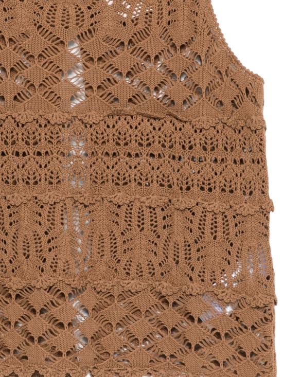 26SS 세미쿠튀르 민소매 티셔츠 S6SF01 T89 1 Beige - SEMI-COUTURE