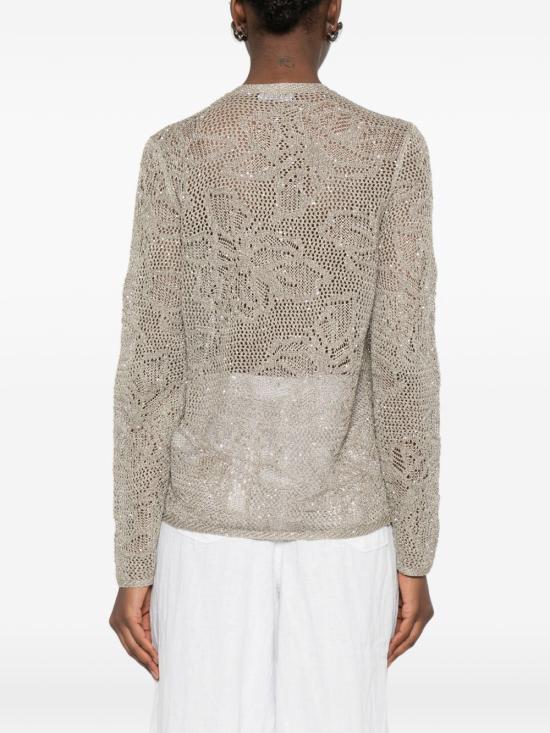 26SS 파비아나 필리피 가디건 MAD276F509 D8641274 Kaki - FABIANA FILIPPI