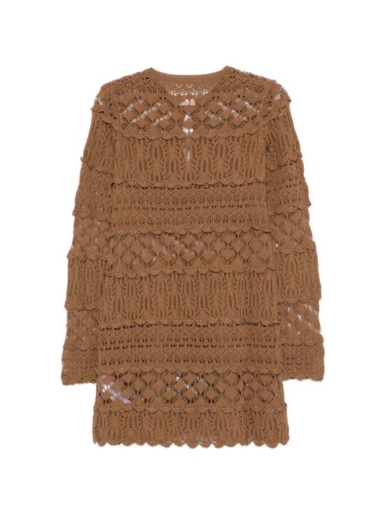 26SS 세미쿠튀르 숏 원피스 S6SF05 T89 1 Beige - SEMI-COUTURE