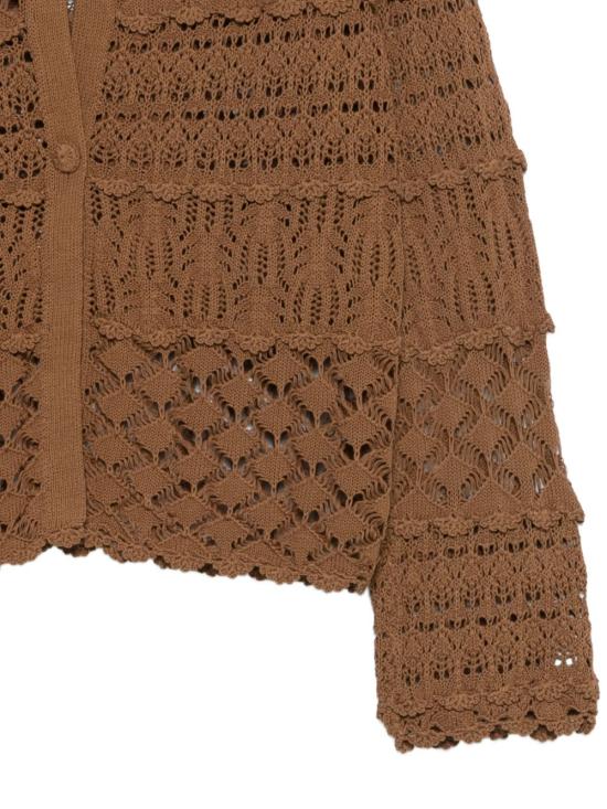 26SS 세미쿠튀르 가디건 S6SF02 T89 1 Beige - SEMI-COUTURE