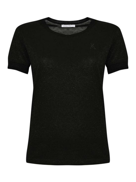 25FW 파트리지아페페 반팔 티셔츠 8K0278K128K464 Black