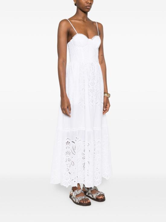 26SS 에르마노 피렌제 롱 원피스 D48EQ030 EN0MF010 White - ERMANNO FIRENZE