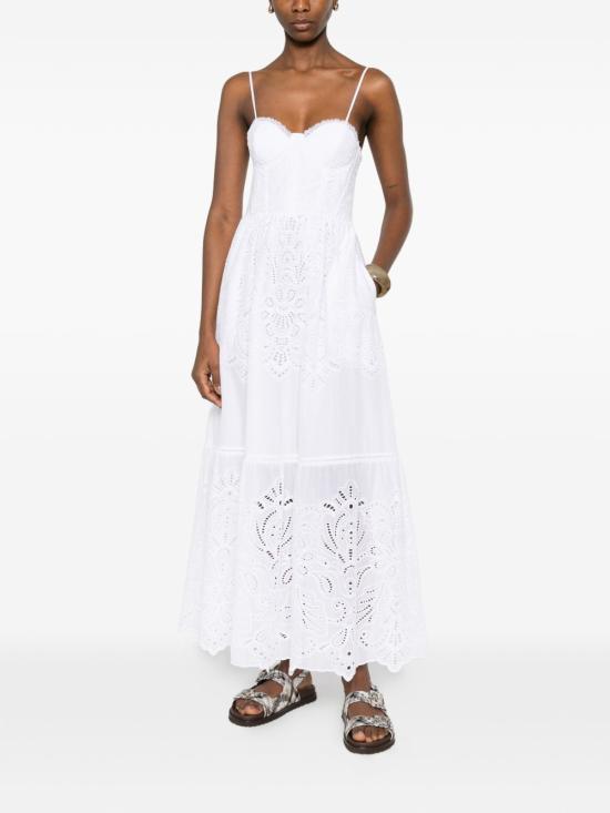 26SS 에르마노 피렌제 롱 원피스 D48EQ030 EN0MF010 White - ERMANNO FIRENZE