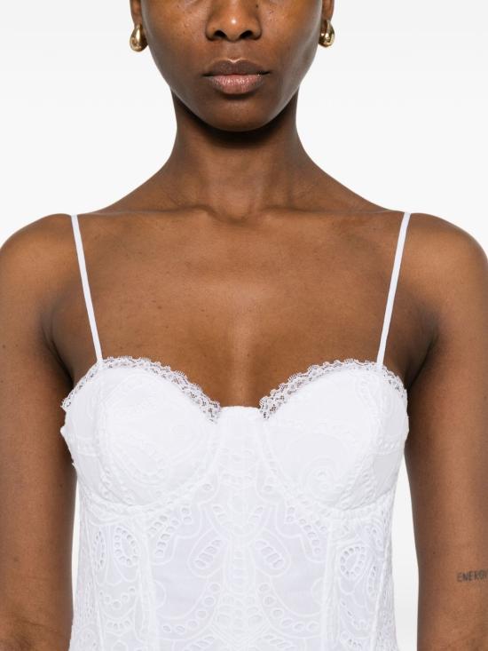 26SS 에르마노 피렌제 롱 원피스 D48EQ030 EN0MF010 White - ERMANNO FIRENZE