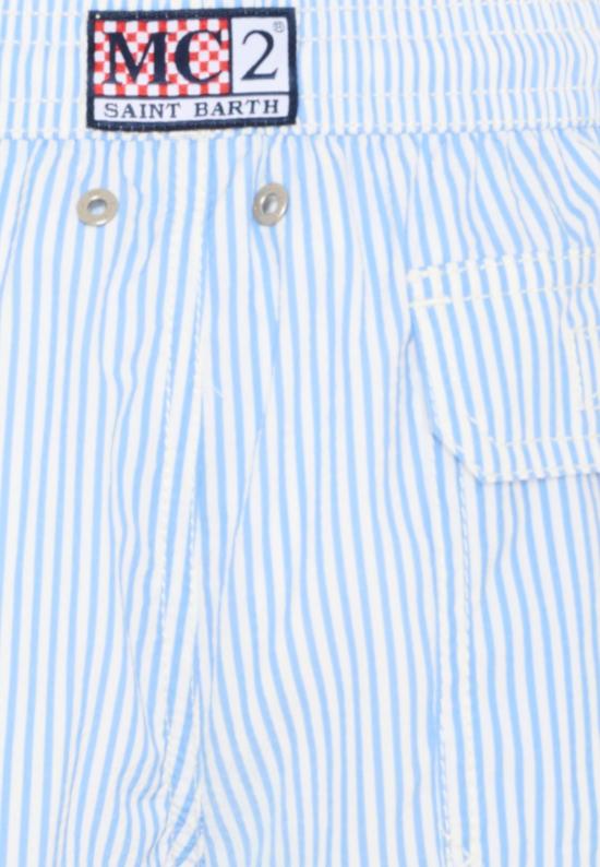 26SS [키즈] 세인트바쓰 스윔팬츠 PATM002 01706L BLUE - MC2 SAINT BARTH