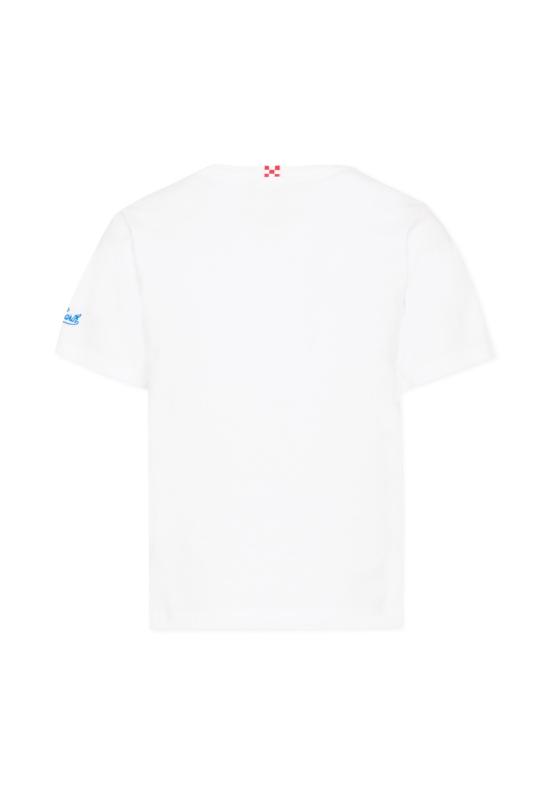 26SS [키즈] 세인트바쓰 티셔츠 DNV0001 01950L WHITE - MC2 SAINT BARTH