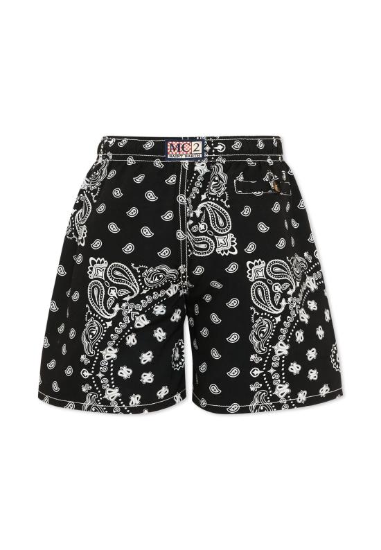 26SS [키즈] 세인트바쓰 스윔팬츠 CAP0003 02212L BLACK - MC2 SAINT BARTH