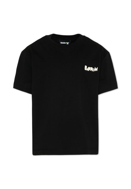 26SS [키즈] 바로우 티셔츠 S6BKJUTH008 110 BLACK
