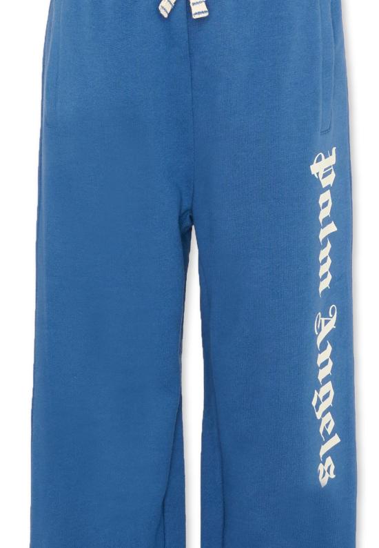 26SS [키즈] 팜앤젤스 트레이닝/조거 팬츠 PBCH008S26FLE001 060 BLUE - PALM ANGELS