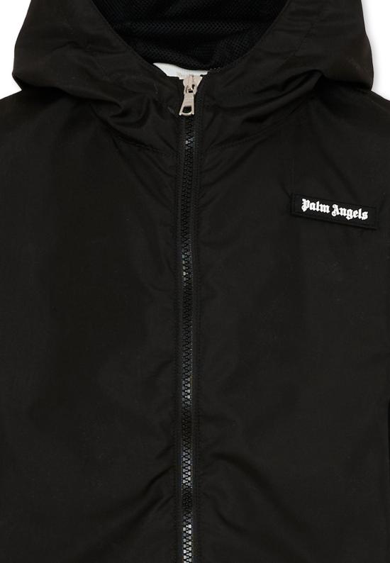 26SS [키즈] 팜앤젤스 캐주얼 자켓 PBEB004S26FAB001 110 BLACK - PALM ANGELS