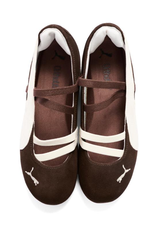 26SS [키즈] 푸마 플랫 슈즈 406132 04 BROWN - PUMA