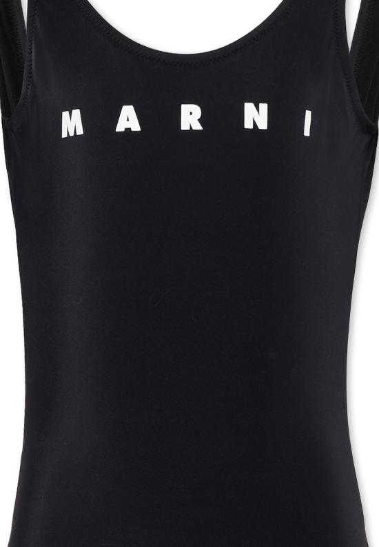 26SS [키즈] 마르니 원피스 수영복 M01834 M00M2 0M900 BLACK - MARNI