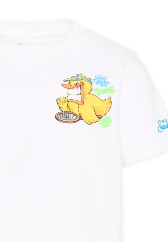 26SS [키즈] 세인트바쓰 티셔츠 PRL0001 03893L WHITE - MC2 SAINT BARTH