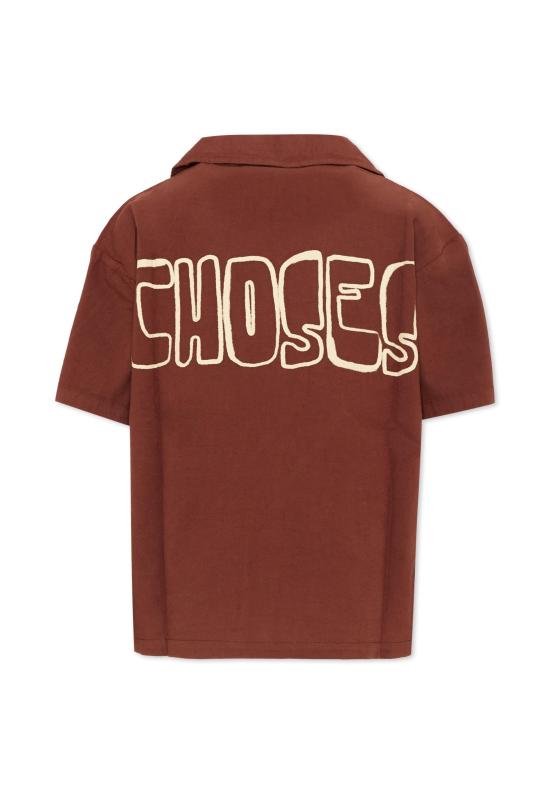 26SS [키즈] 보보쇼즈 셔츠 B126AC141 BROWN - BOBO CHOSES