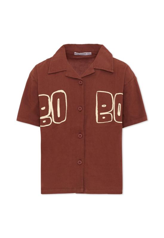 26SS [키즈] 보보쇼즈 셔츠 B126AC141 BROWN