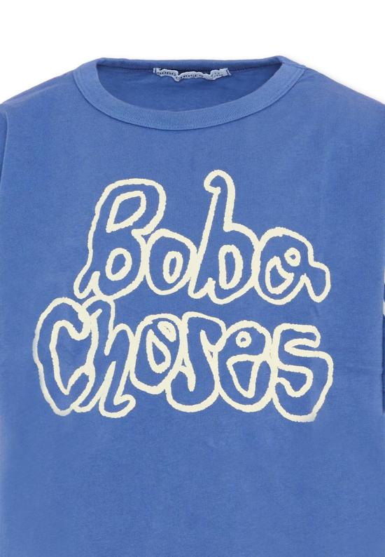 26SS [키즈] 보보쇼즈 티셔츠 B126AC138 BLUE - BOBO CHOSES