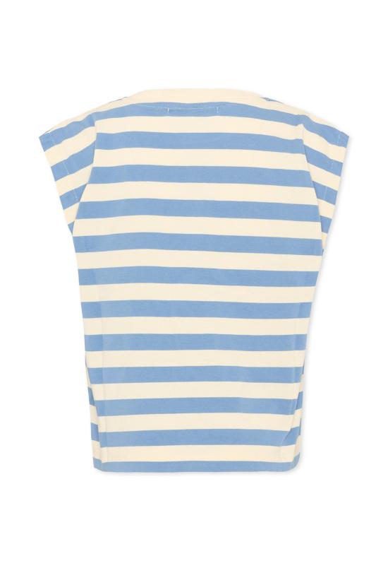 26SS [키즈] 보보쇼즈 티셔츠 B126AC140 BLUE - BOBO CHOSES