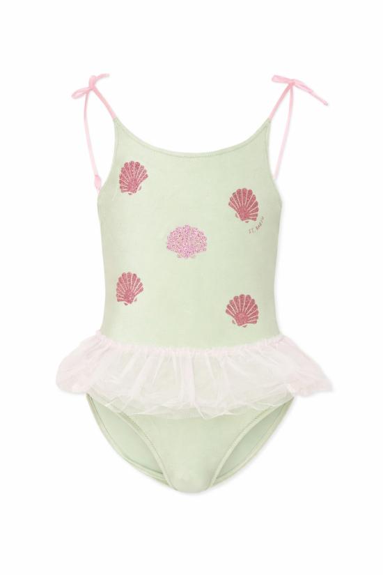 26SS [키즈] 세인트바쓰 원피스 수영복 DANC0001 03049L GREEN - MC2 SAINT BARTH