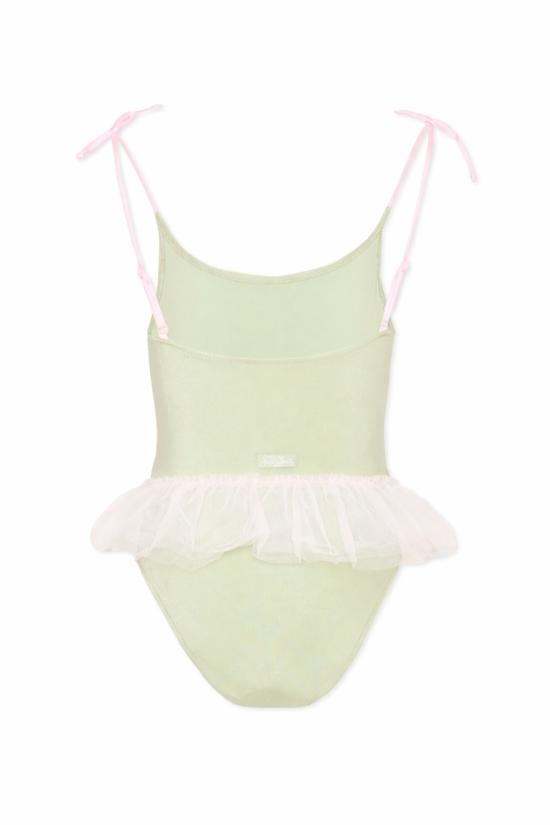 26SS [키즈] 세인트바쓰 원피스 수영복 DANC0001 03049L GREEN - MC2 SAINT BARTH