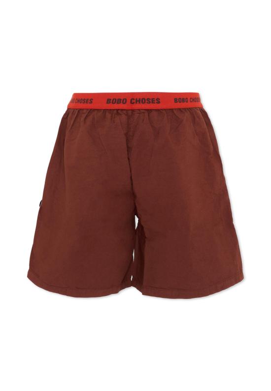 26SS [키즈] 보보쇼즈 쇼츠/버뮤다 B126AC145 BROWN - BOBO CHOSES