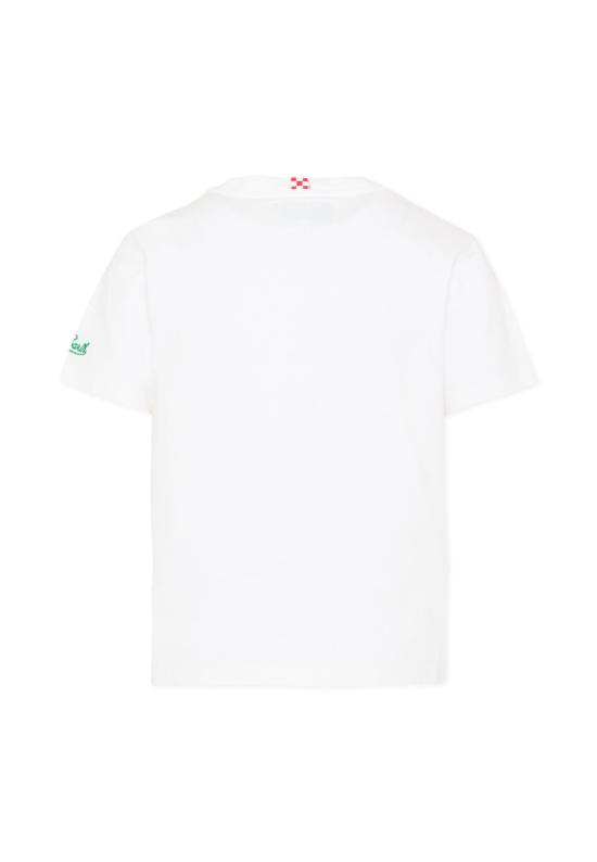 26SS [키즈] 세인트바쓰 티셔츠 DNV0001 02621L WHITE - MC2 SAINT BARTH