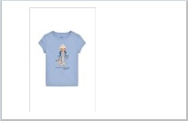 26SS [키즈] 랄프 로렌 티셔츠 A11759002 LIGHT BLUE