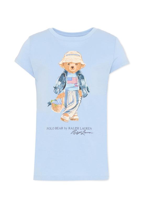 26SS [키즈] 랄프 로렌 티셔츠 A11759002 LIGHT BLUE