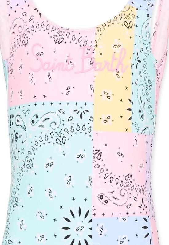 26SS [키즈] 세인트바쓰 원피스 수영복 CARA001 03517L MULTICOLOR - MC2 SAINT BARTH