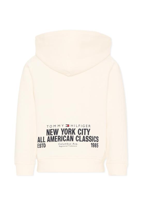 25FW [키즈] 타미힐피거 트레이닝 상의 KB0KB09894 YA8 IVORY - TOMMY HILFIGER