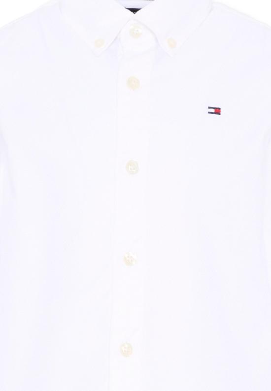 25FW [키즈] 타미힐피거 티셔츠 KB0KB09262 YAF WHITE - TOMMY HILFIGER