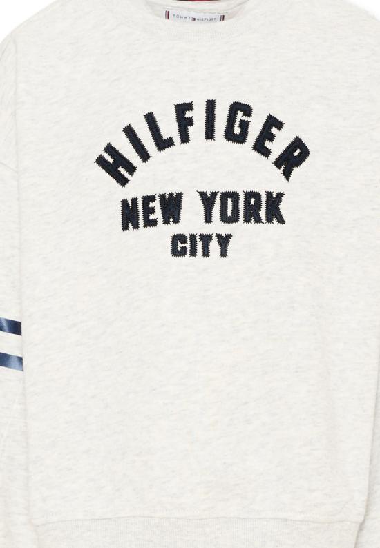 25FW [키즈] 타미힐피거 캐시미어 니트 KG0KG08746 P09 GREY - TOMMY HILFIGER