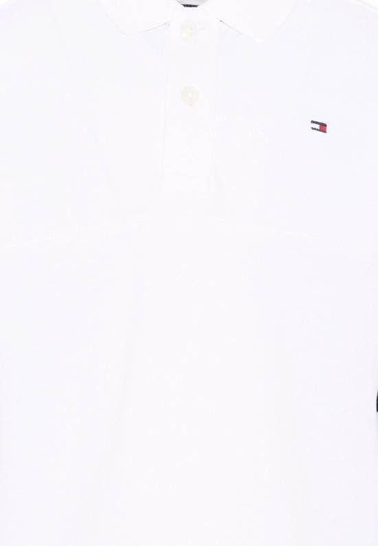 25FW [키즈] 타미힐피거 폴로 셔츠 KB0KB09712 YBR WHITE - TOMMY HILFIGER