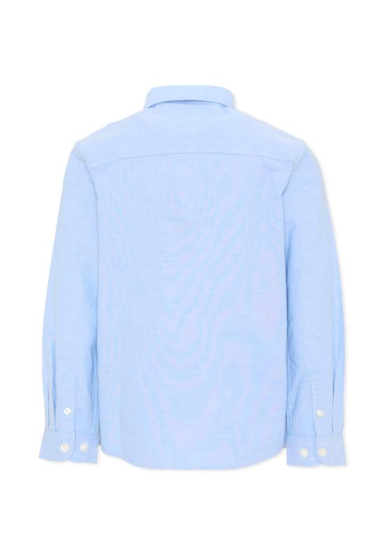25FW [키즈] 타미힐피거 셔츠 KB0KB06964 C1S LIGHT BLUE - TOMMY HILFIGER