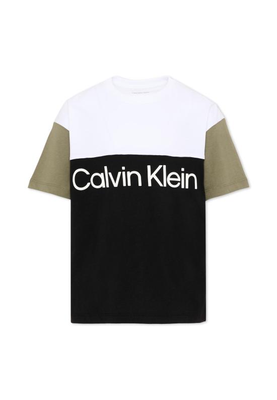 25FW [키즈] 캘빈클라인 티셔츠 IB0IB02528 BEH MULTICOLOR