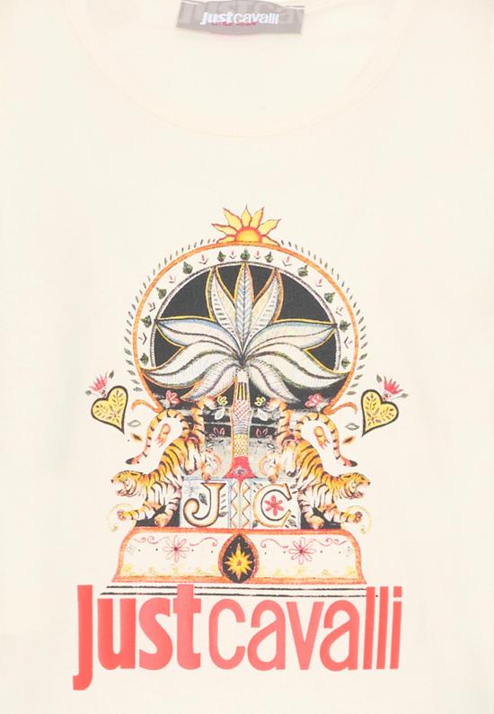 26SS [키즈] Just cavalli kids 티셔츠 JGP26124CN PRISTINE WHITE - JUST CAVALLI