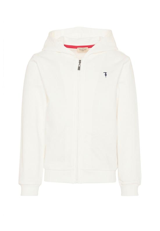 26SS [키즈] 트루사르디 트레이닝 상의 TIP26090FE WHITE - TRUSSARDI